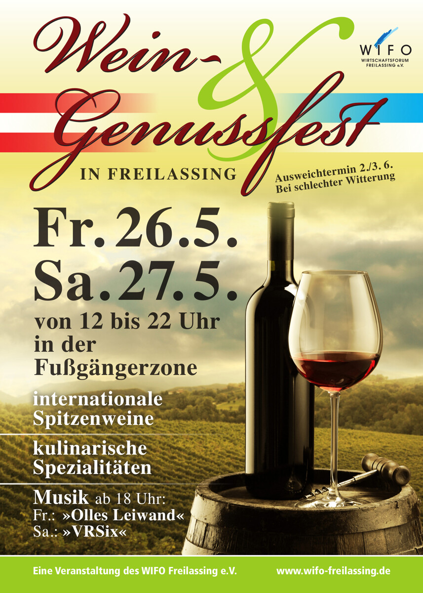 Wein- & Genussfest in Freilassing
