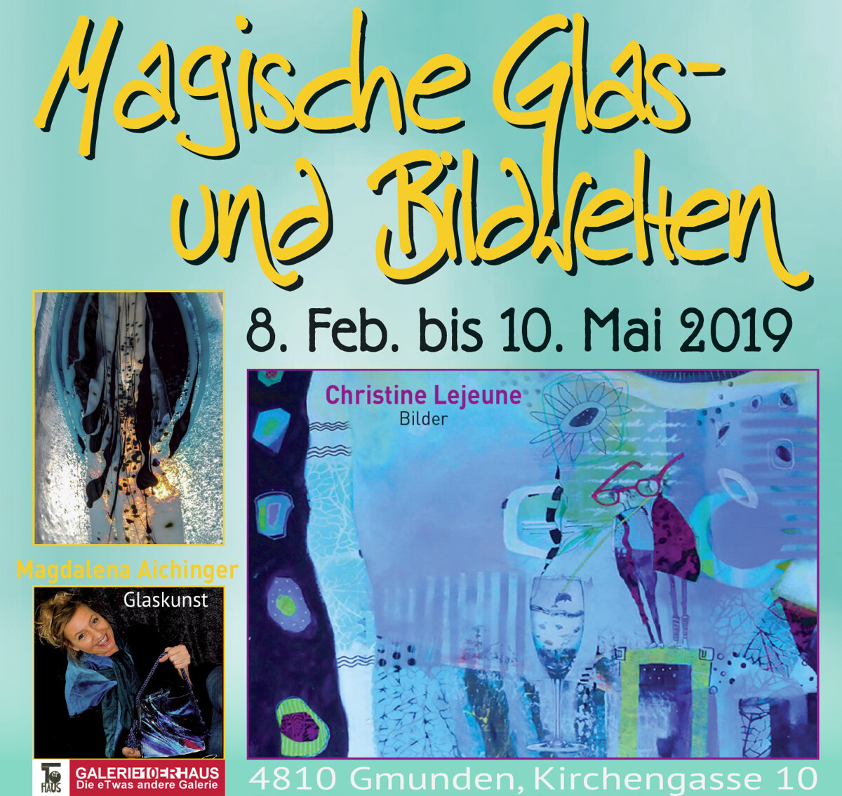 Ausstellung "Magische Glas- und Bildwelten"