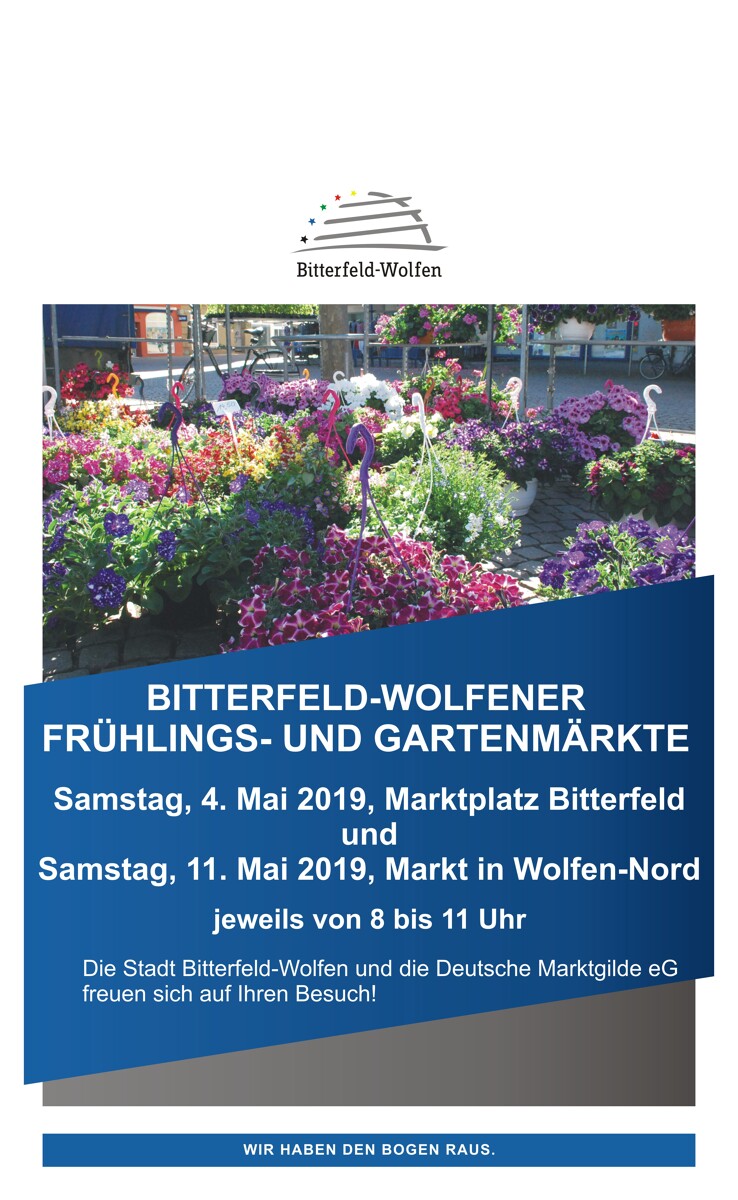 Bitterfeld-Wolfener Frühlings- und Gartenmarkt