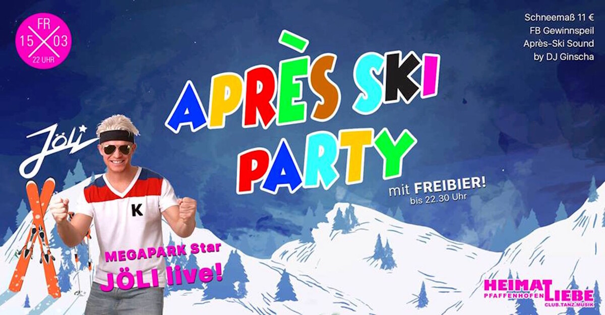 Aprés Ski mit Megapark-Star JÖLI inkl. Freibier #Almrausch