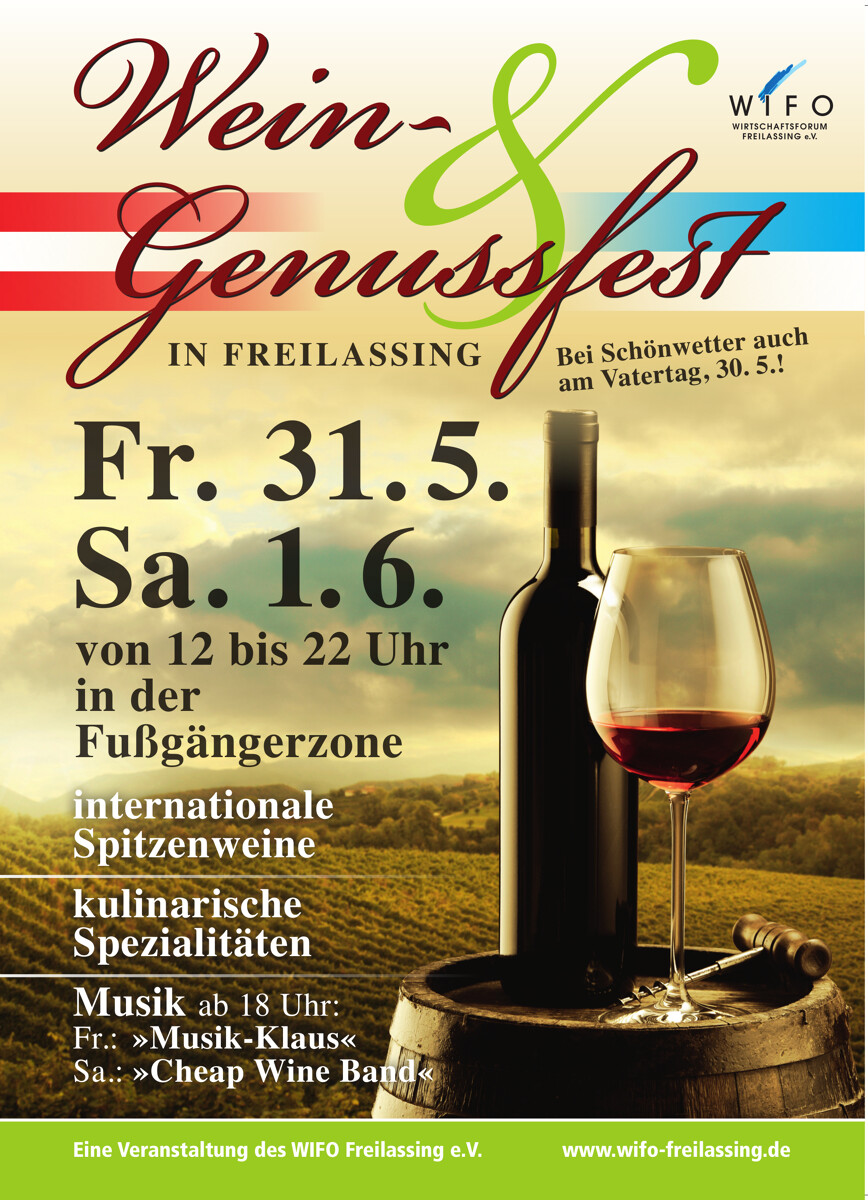 Wein- und Genussfest in Freilassing