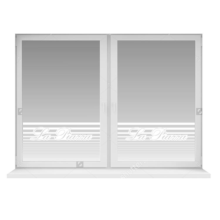Sichtschutzfolie für Fenster -W884