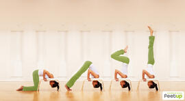 Yoga & Pilates Feet up