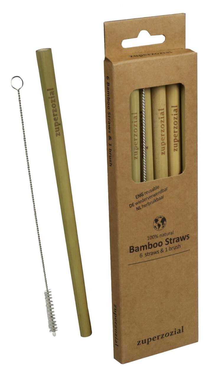 Zuperzozial - Bambus Trinkhalme Strohhalme wiederverwendbar 1450100 |  Einkaufen in Murrhardt