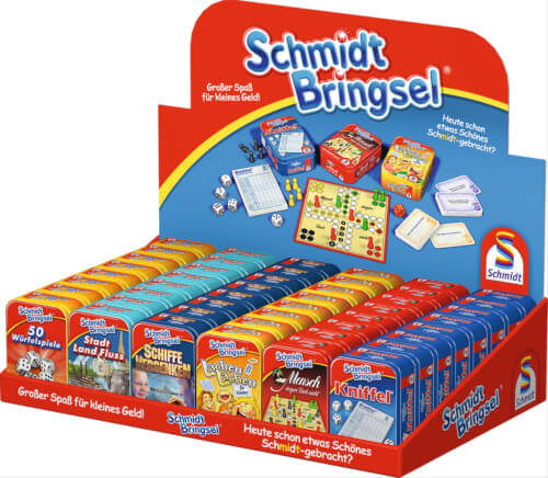 Schmidt Spiele - Schmidt Spiele 51055 Schmidtbringsel, 1 Würfelspiel, ab 2 Spieler, ab 6 Jahre, sortiert (1 Stück)