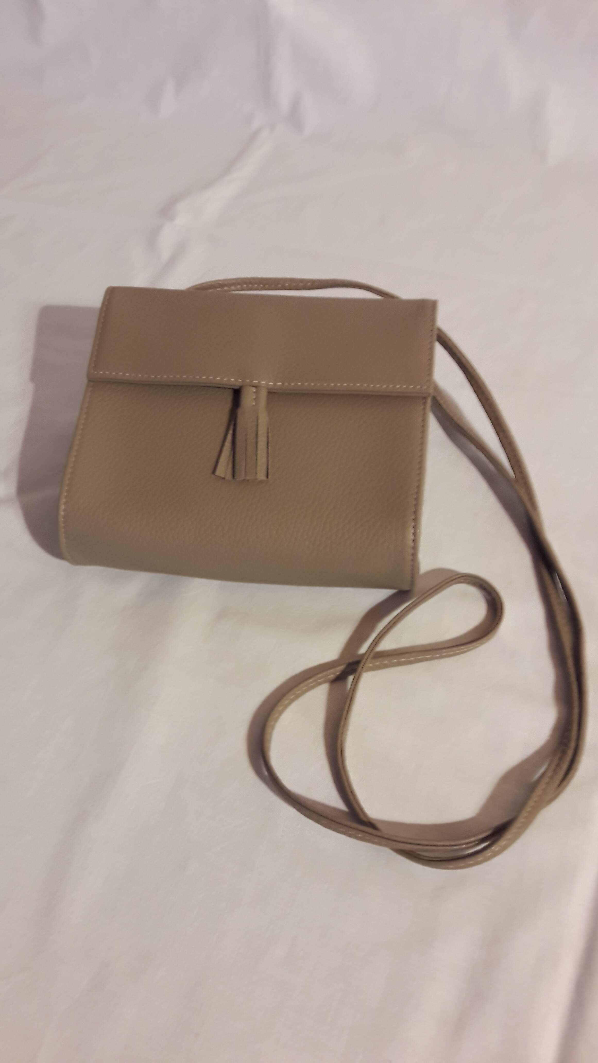 Kleine handtasche taupe clearance