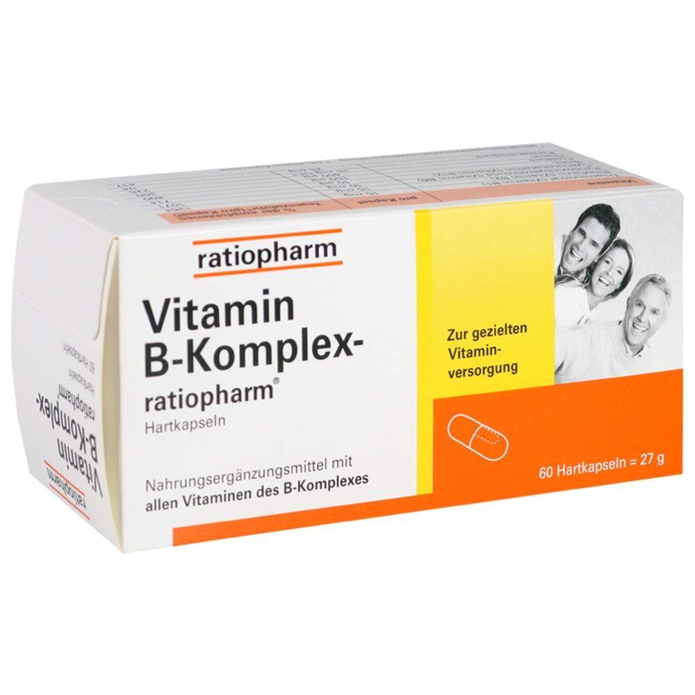 Ratiopharm Vitamin B Komplex ratio 60 Kapseln