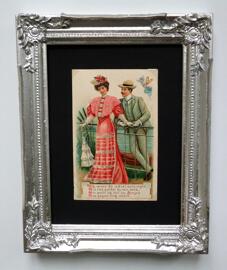 Valentinstag Hochzeit Dekoration Bilder mit historischen Motivpostkarten