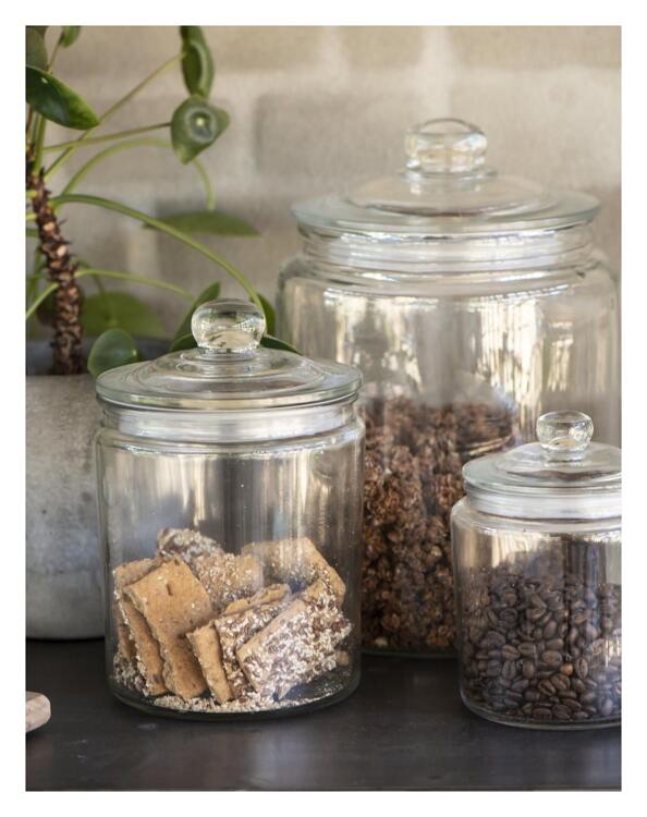 Ib Laursen Auswahl Vorratsdose Vorratsglas Kaffeedose Glas Luftdicht Ib Laursen 0,9 Liter