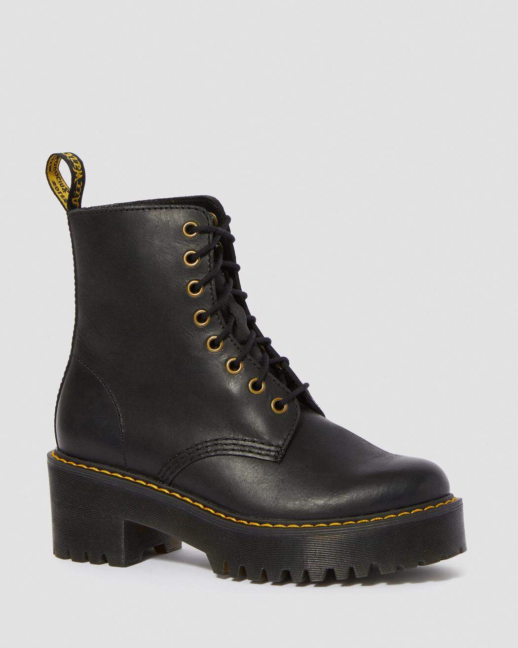 Dr. Martens Dr. Martens Shriver Black 23921001 Burnished Wyoming Online City Wuppertal