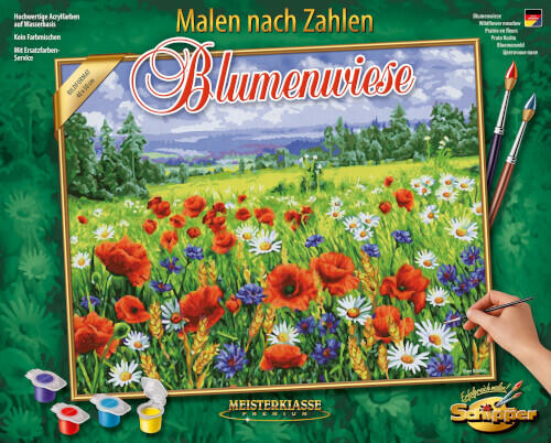 Malen Nach Zahlen - Blumenwiese
