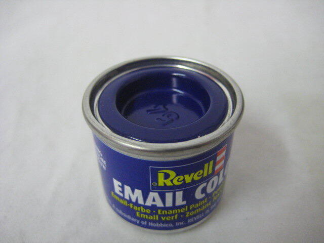 Revell - 32154 Email Color Nachtblau Glänzend Deckend 14Ml Döschen Ral5022