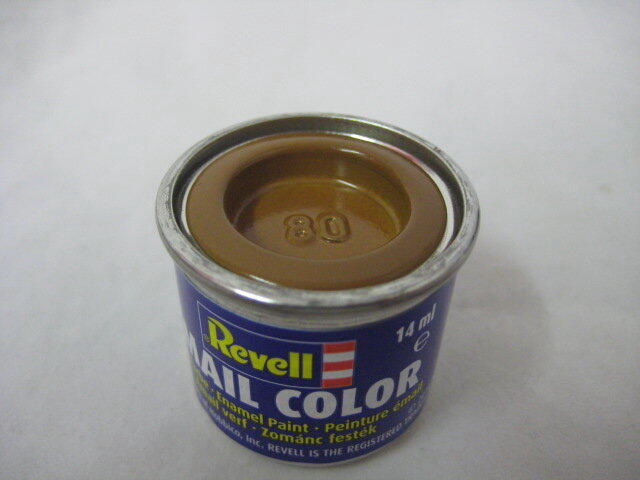 Revell - 32180 Email Color Lehmbraun Glänzend Deckend 14Ml Döschen Ral8003