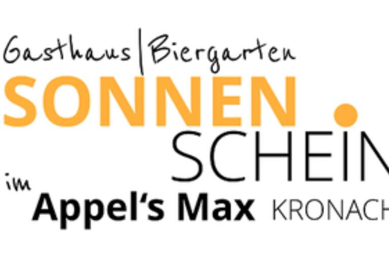 Gasthaus Sonnenschein im Appels Max Kronach