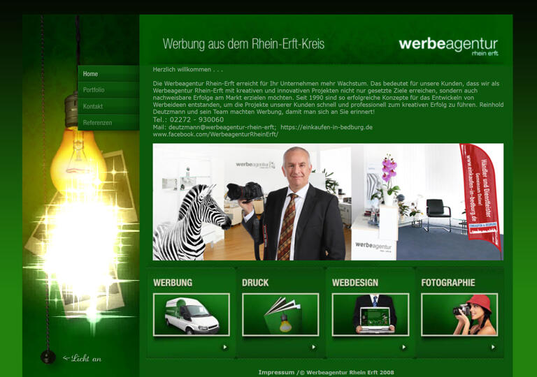 Werbeagentur Rhein Erft Bedburg / Kaster