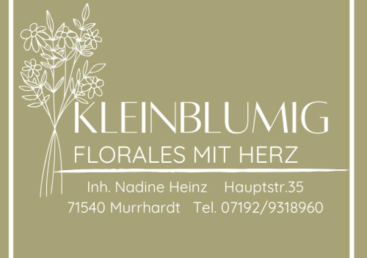 Kleinblumig Florales mit Herz