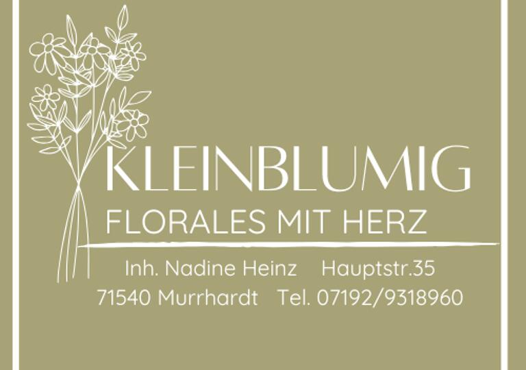 Kleinblumig Florales mit Herz Murrhardt
