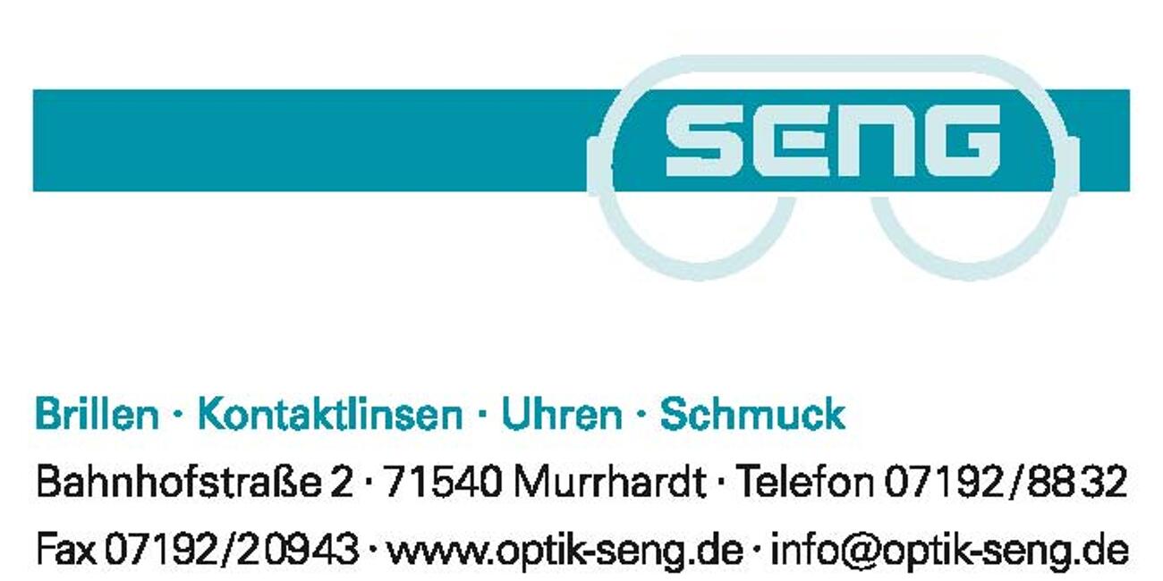 Brillen Kontaktlinsen Uhren Schmuck Seng in Murrhardt
- seit über 70 Jahren