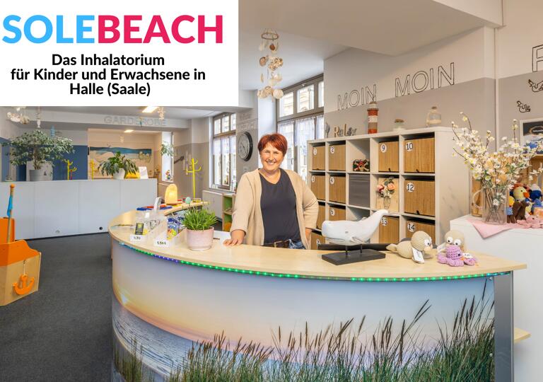 SOLEBEACH - das Inhalatorium für Kinder und Erwachsene mit Familiencafé Halle Saale