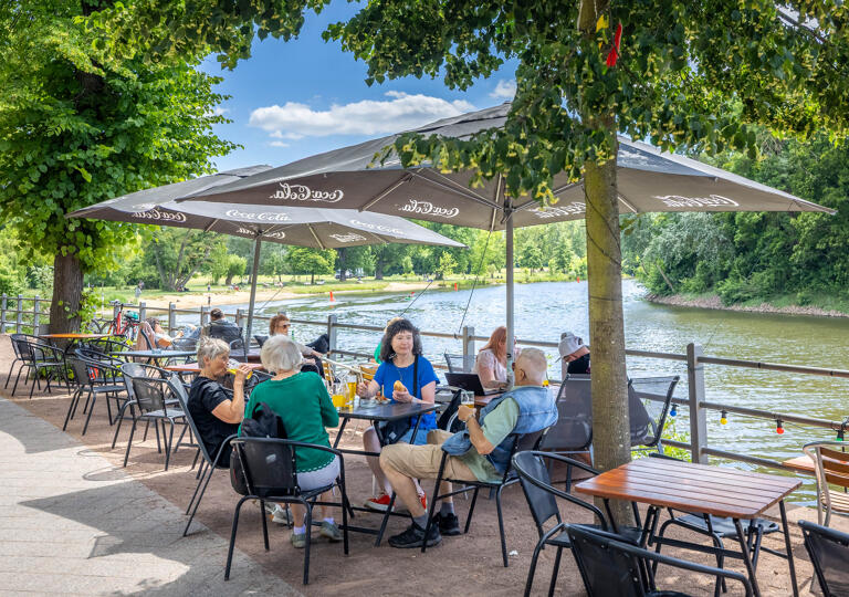 Elfengrund am Riveufer Halle (Saale)