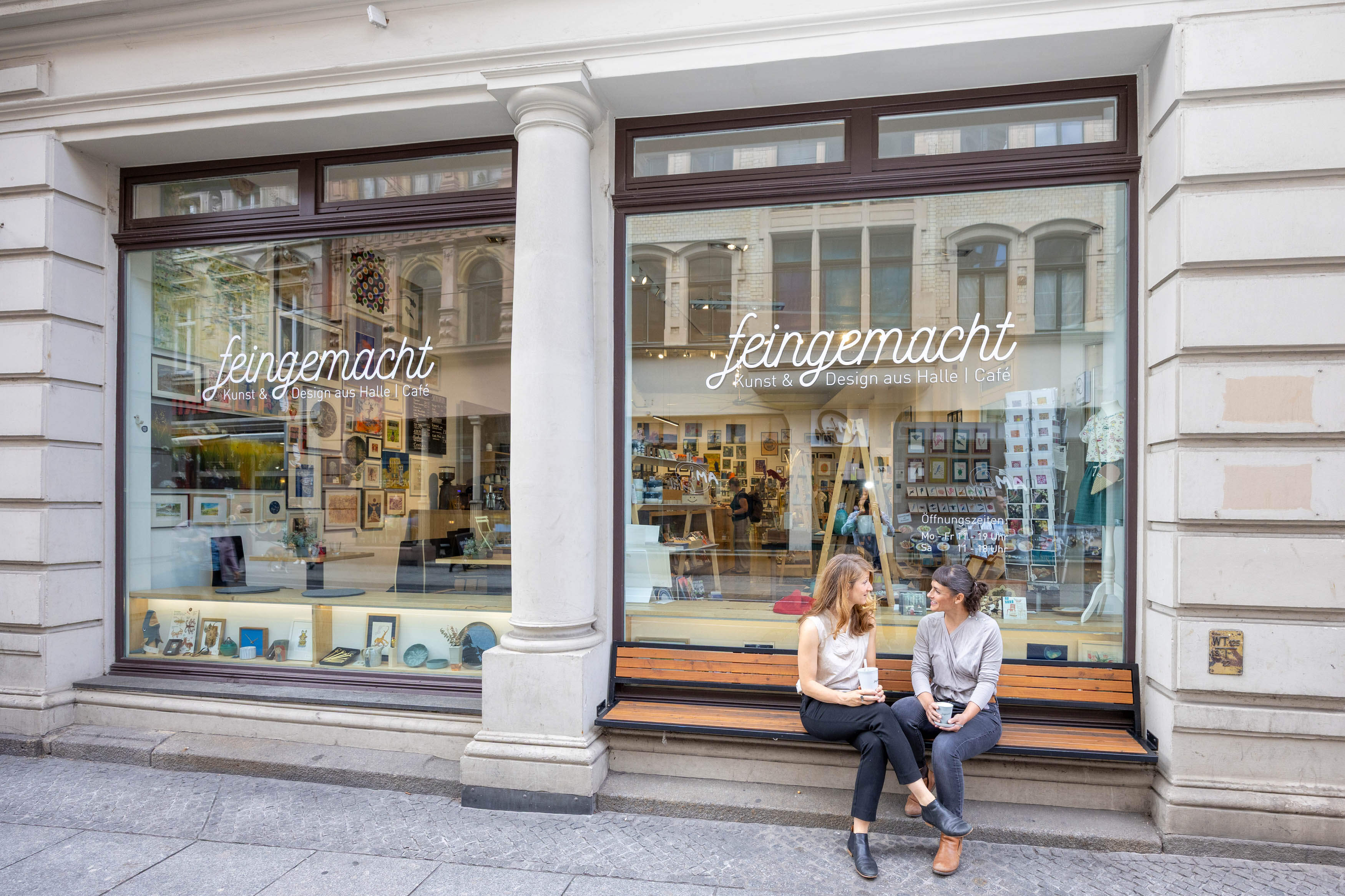 feingemacht Kunst & Design I Café Halle