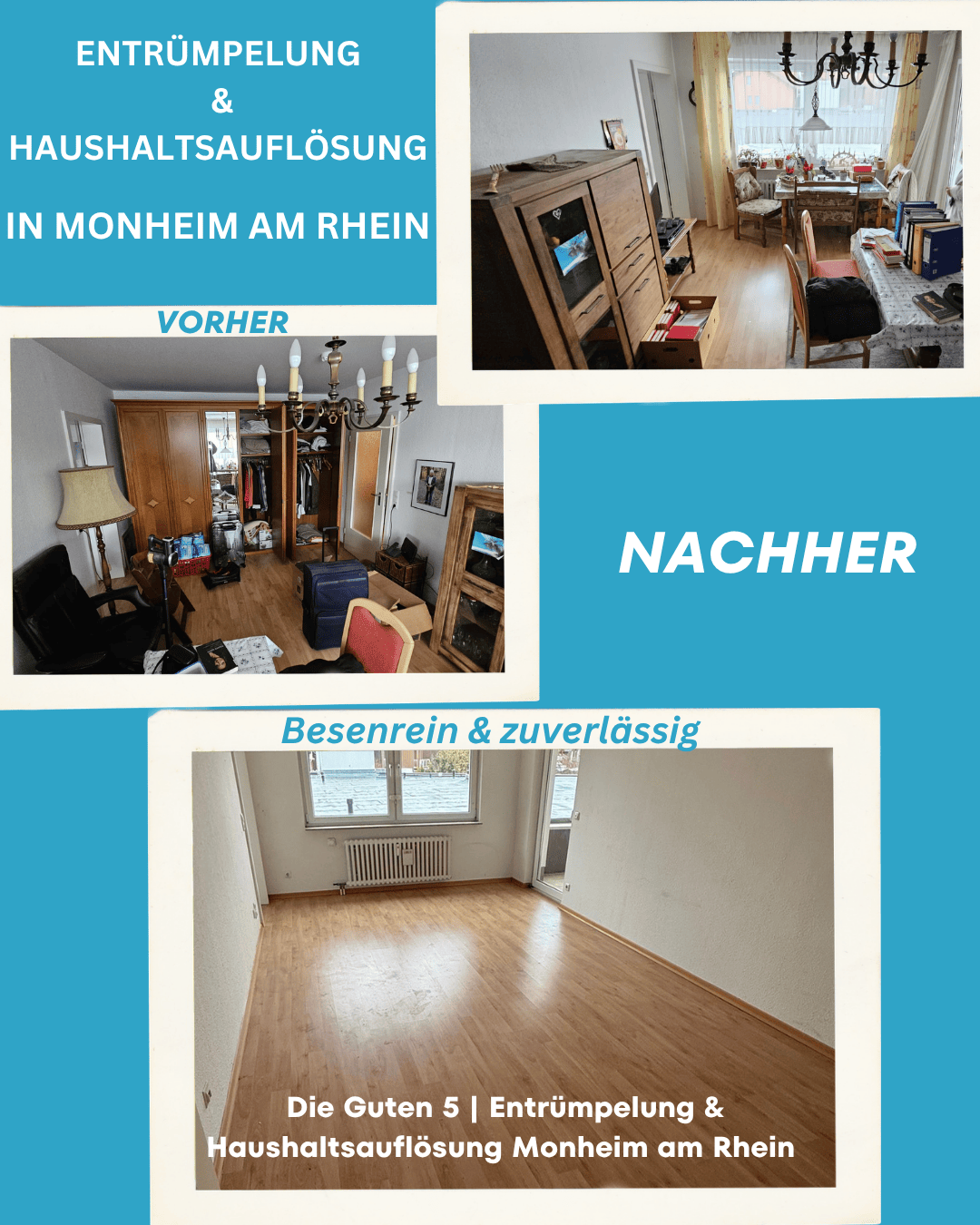 DIE GUTEN 5 | Haushaltsauflösung & Entrümpelung in Düsseldorf & Monheim am Rhein Düsseldorf