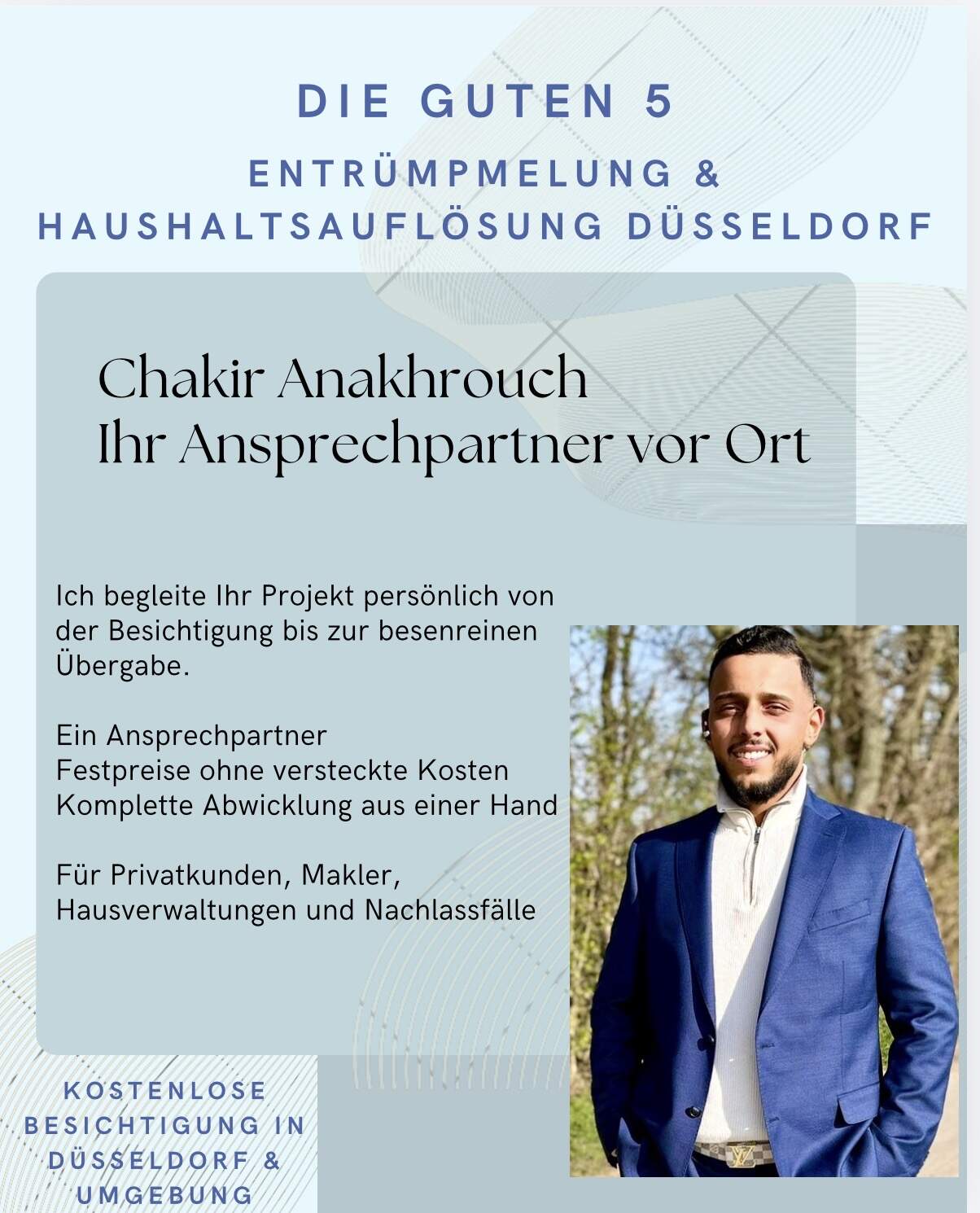 DIE GUTEN 5 | Haushaltsauflösung & Entrümpelung in Düsseldorf & Monheim am Rhein