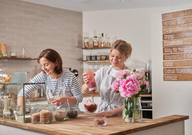 Eiscafé Art & Weise Monheim am Rhein