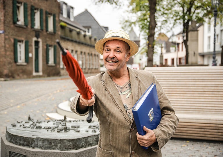 Stadtführer Holger Franke Monheim am Rhein