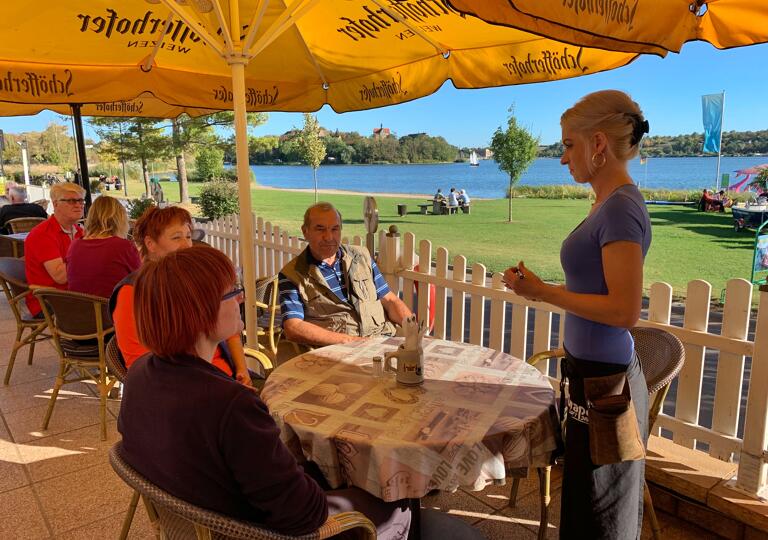 Schiffsgaststätte "Seeperle" Seegebiet Mansfelder Land