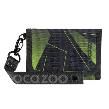 Coocazoo - Geldbörse, Lime Flash schwarz/grün