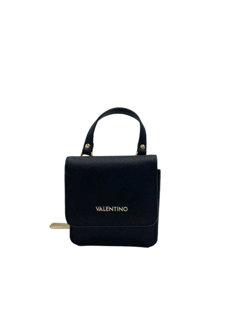 Hello-bags Damen Kulturbeutel / Geldbörse „CROISENTOI“ – Vielseitige Baumwolltasche In Schwarz