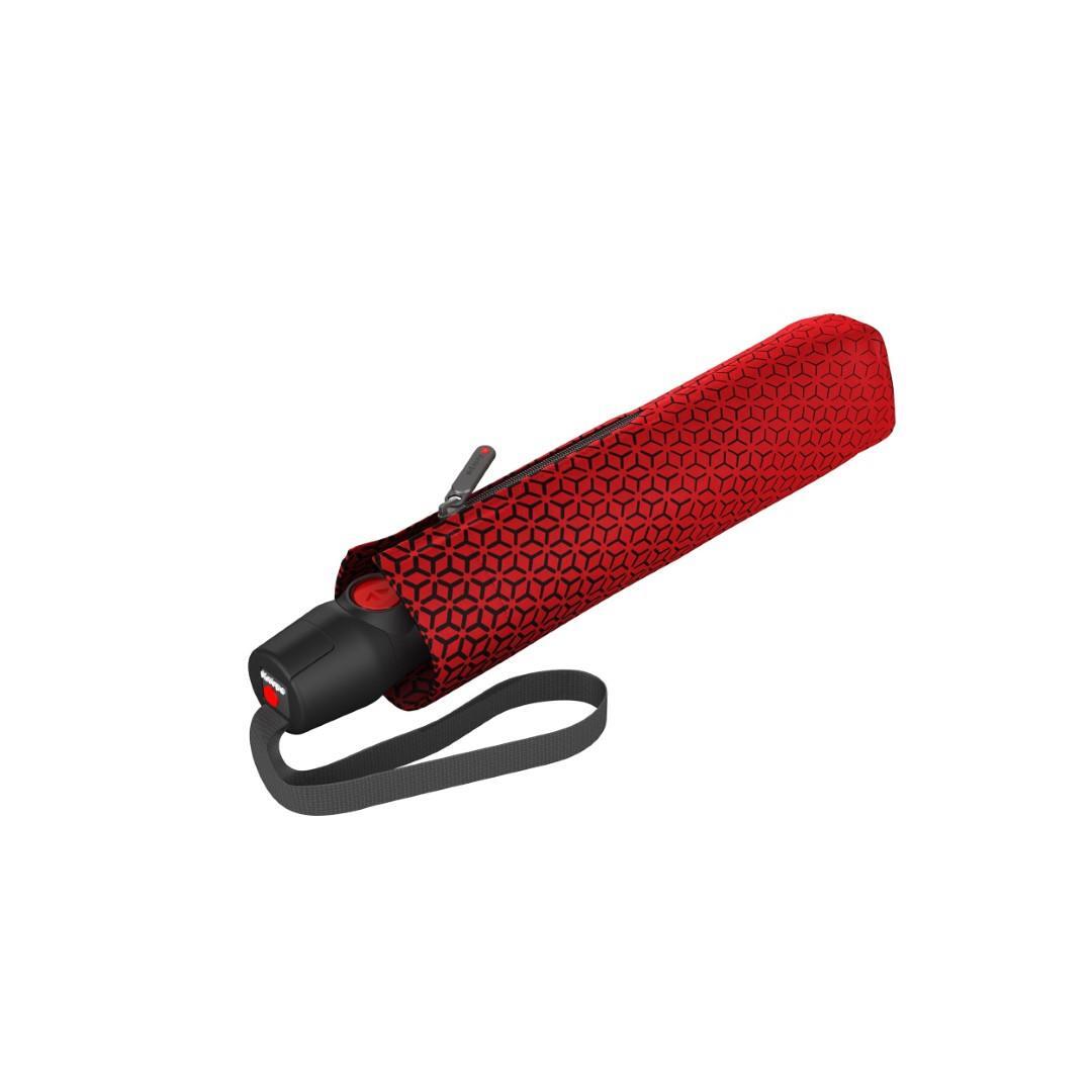 KNIRPS Taschenschirm T.201 Medium Duomatic Red Eco | BAGMONDO