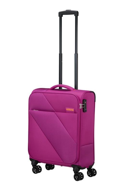 AMERICAN TOURISTER Trolley 4 Rollen Weich Spinner S Tsa Fuchsia bagmondo