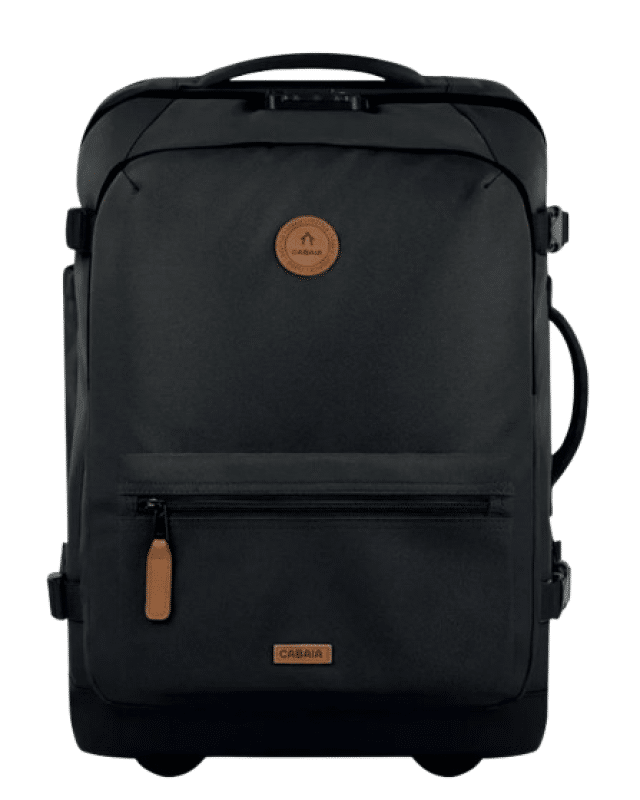 Cabaia Schwarz - Berlin Soft Suitcase S Rucksacktrolley Black