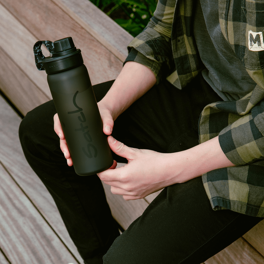 Satch Sport-Trinkflasche Black günstig online kaufen