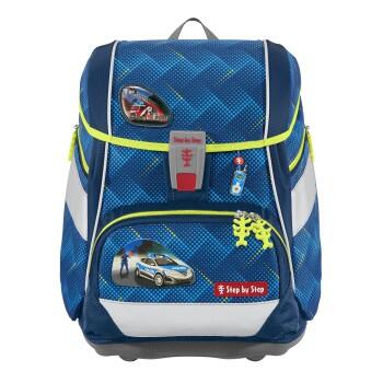 Step by Step - 2IN1 PLUS Schulranzen-Set Hero Tom, 6-teilig Blau