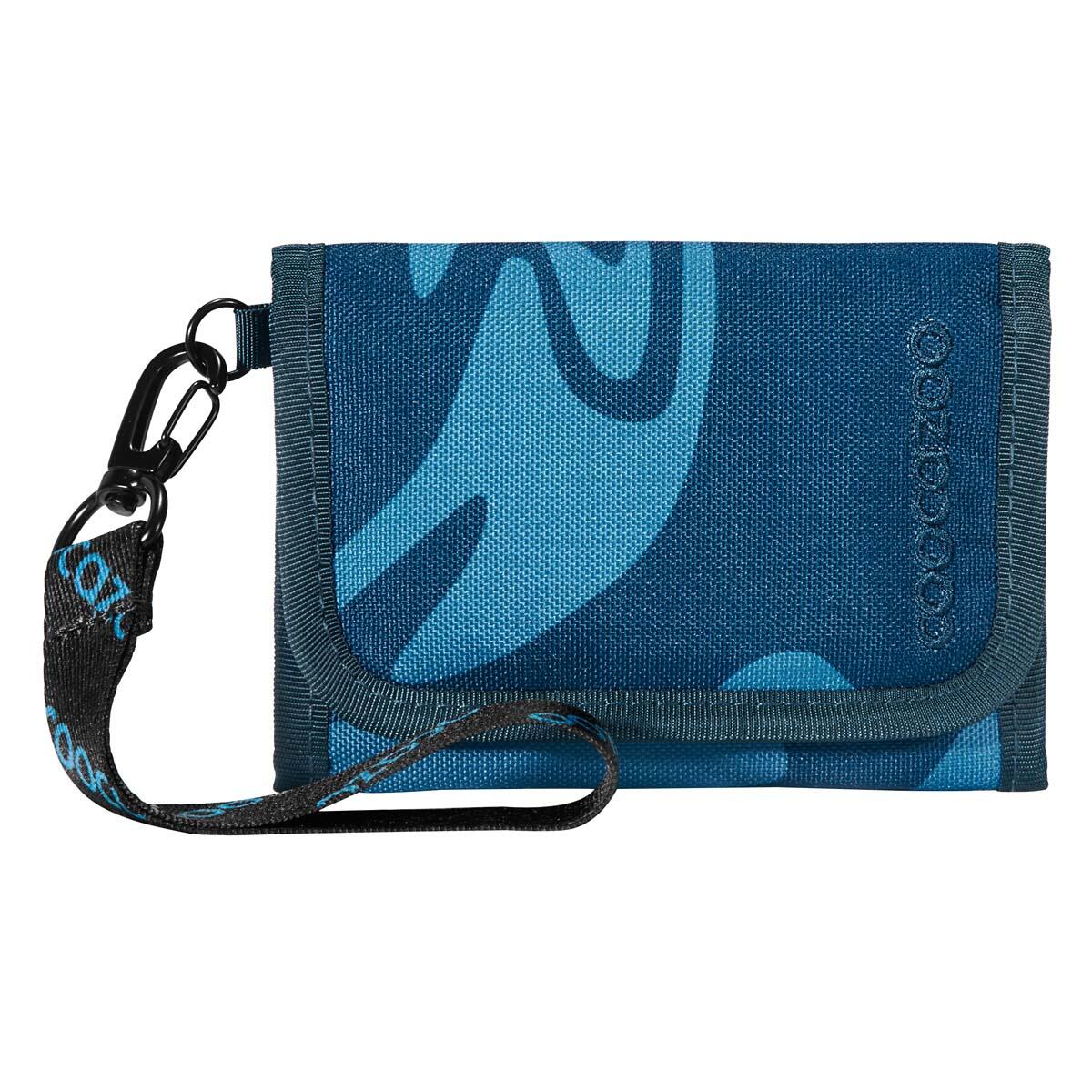 Coocazoo - Geldbörse, Breaking Waves blau/blau
