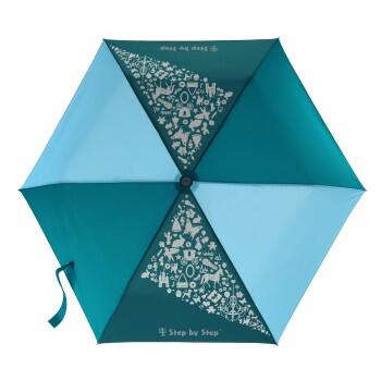 Step by Step - Regenschirm Petrol Blue, Magic Rain EFFECT