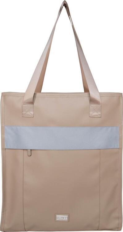 OAK25 Shopper Reflektive Tote Bag Bg Gy Sand Grey bagmondo