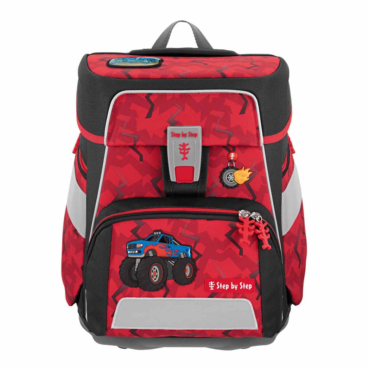 Step by Step - SPACE Schulranzen-Set Monster Truck Rocky, 5-teilig