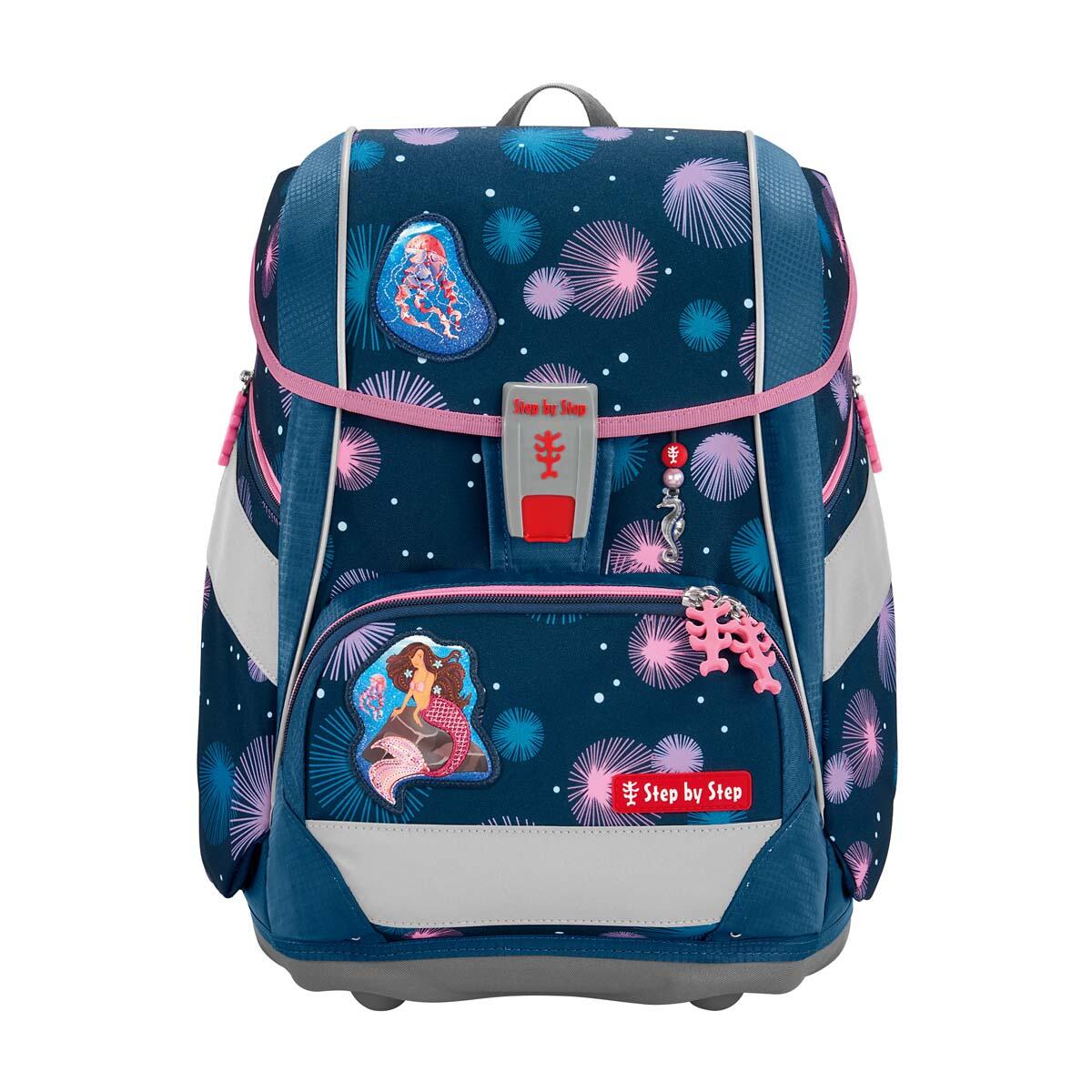 Step by Step - 2IN1 PLUS Schulranzen-Set Mermaid Delia, 6-teilig Multicolor