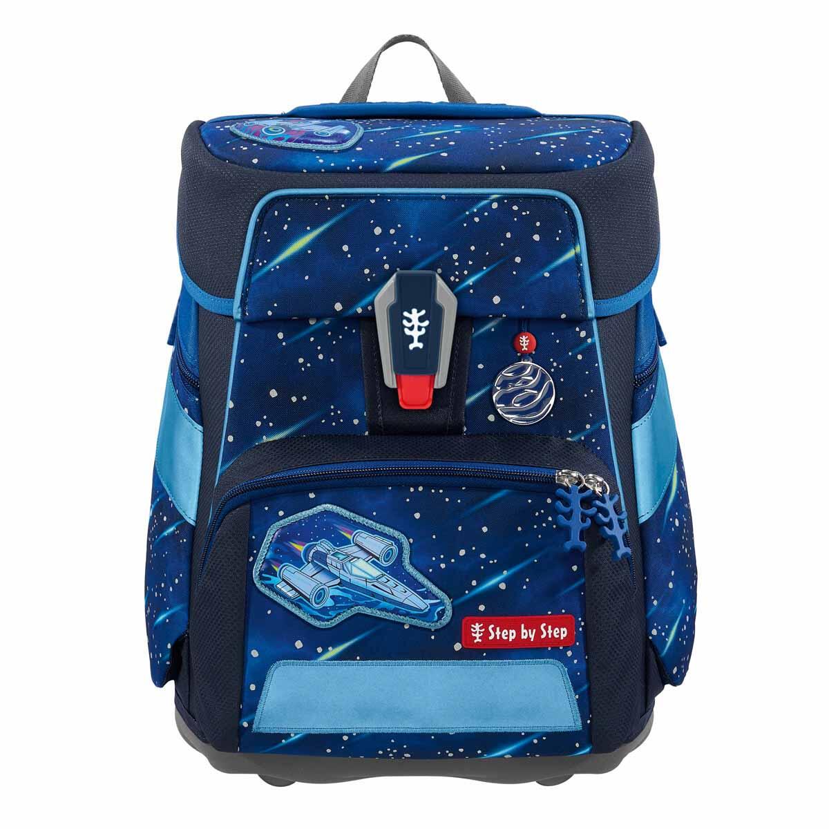 Step by Step - SPACE REFLECT Schulranzen-Set Star Shuttle Elio, 5-teilig