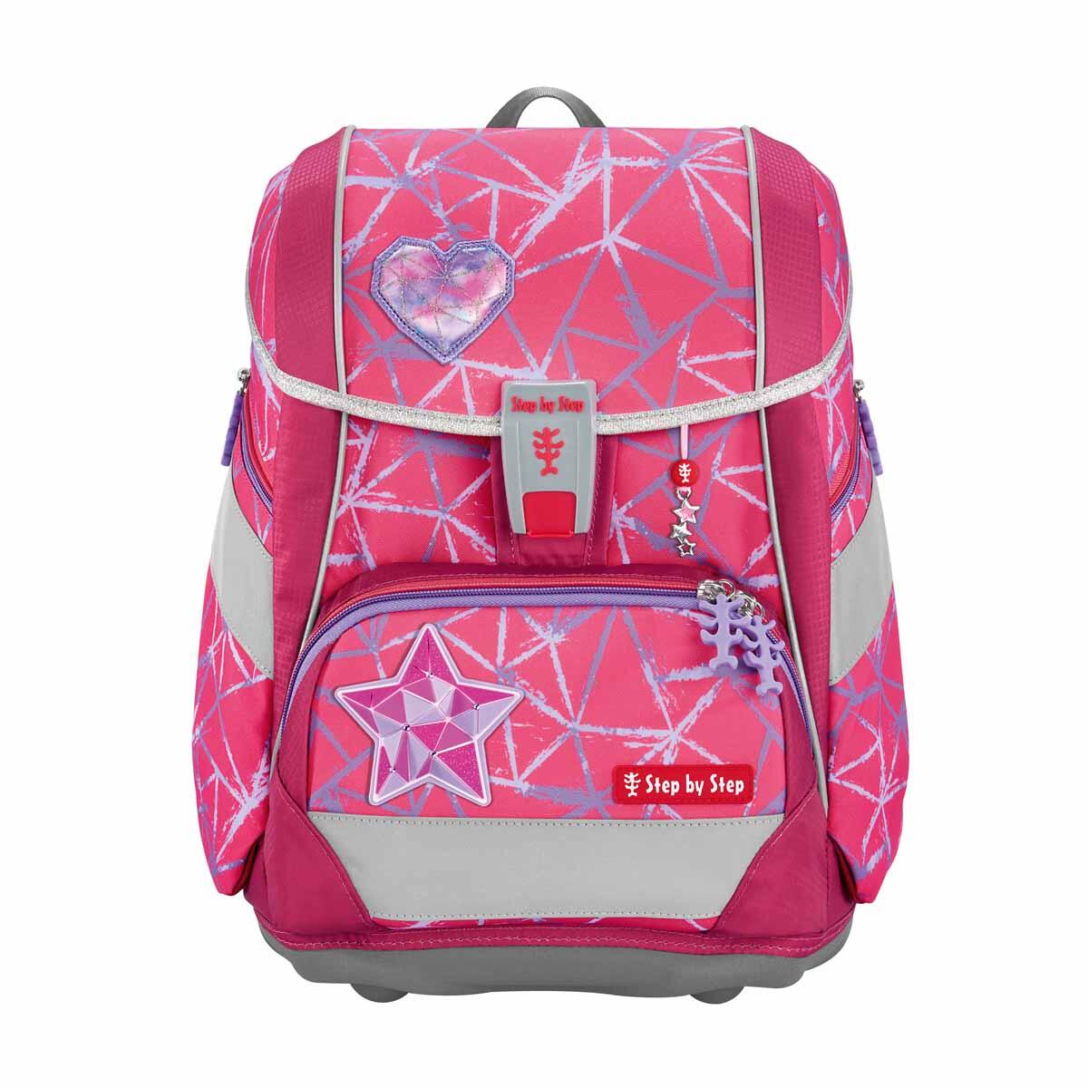 Step by Step - 2IN1 PLUS Schulranzen-Set Star Stella, 6-teilig Sortiert