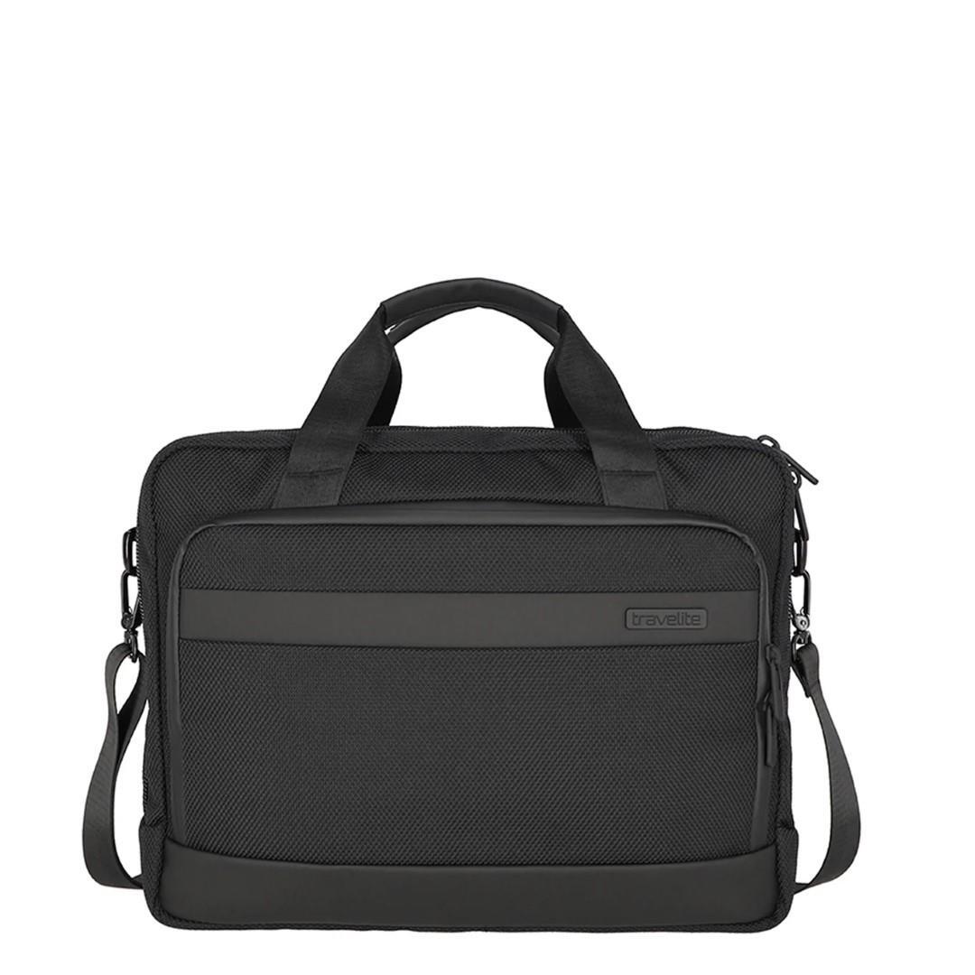 Travelite - MEET Laptoptasche Laptopbag Black Schwarz