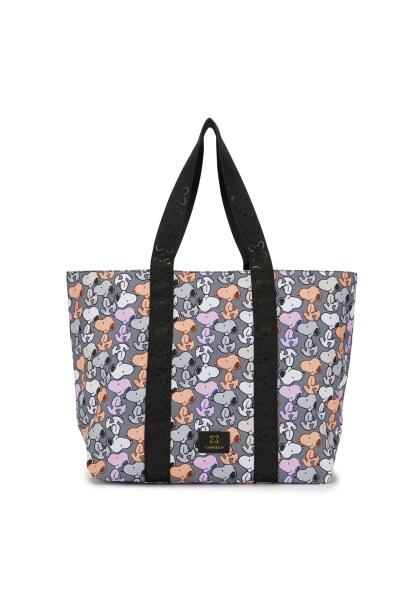 Codello Codello X Peanuts Snoopy Allover Shopper, Grau-Mehrfarbig