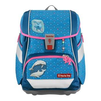 Step by Step - 2IN1 PLUS Schulranzen-Set Dolphin Pippa, 6-teilig Multicolor