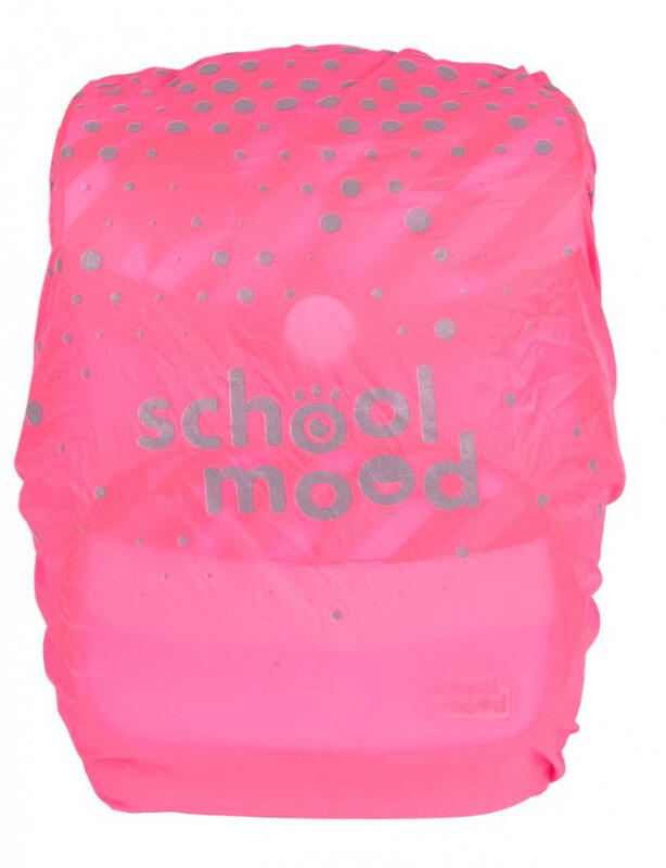 school mood - schoolmood Regenhaube neonpink reflektierend Pink