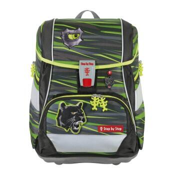 Step by Step - 2IN1 PLUS Schulranzen-Set Wild Cat Chiko, 6-teilig