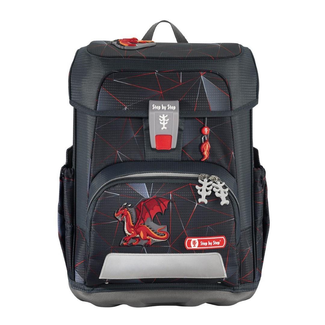 Step by Step - Ranzenset Mehrteilig Cloud Schulranzen-Set, 5-Teilig Dragon Drako Multicolor